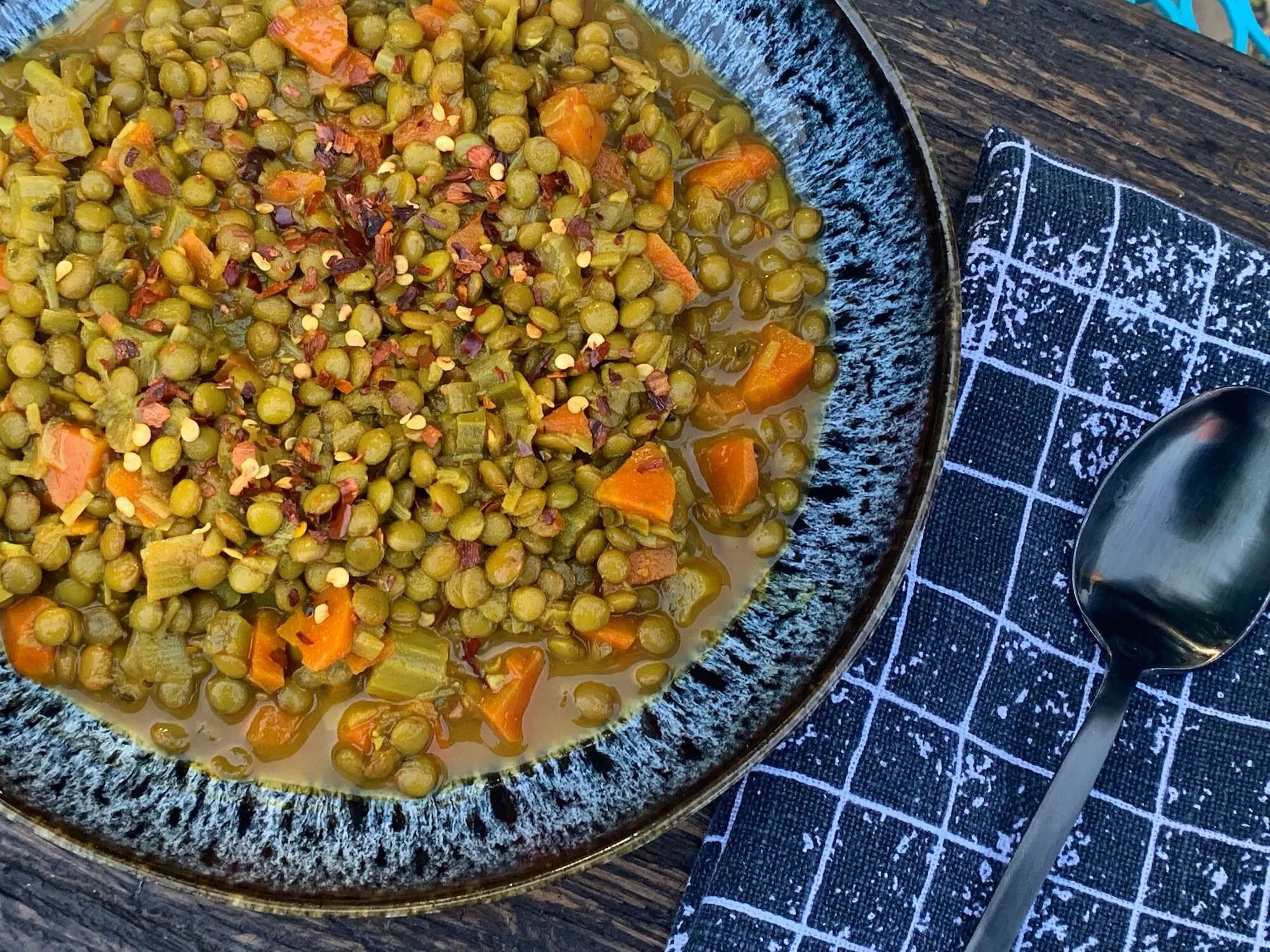 Zoës Kitchen Copycat Mediterranean Lentil Soup — OKCVEGGIE Vegetarian